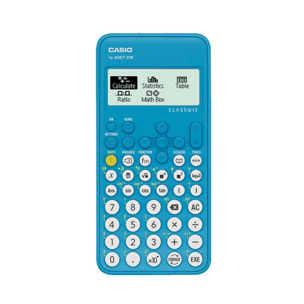 Casio Scientific 4 Line Display Calculator Blue FX83GTCW Choice Stores