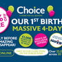 Clane 1st Birthday - 4 Day Sale - Choice Stores