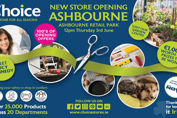 New Choice Megastore Opening in Ashbourne - Choice Stores