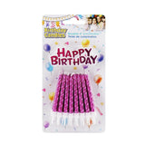 17 pc Happy Birthday Candles + Plaque - Choice Stores