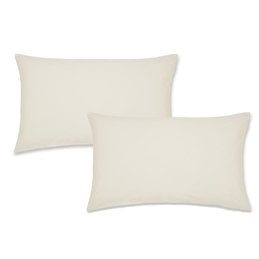 catherine-lansfield-easy-iron-percale-standard-pillowcase-pair-cream