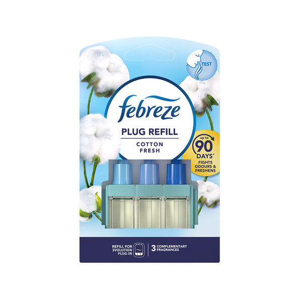 Febreze Ambi Pur 3Volution Plug Refill | Cotton Fresh | 20ml