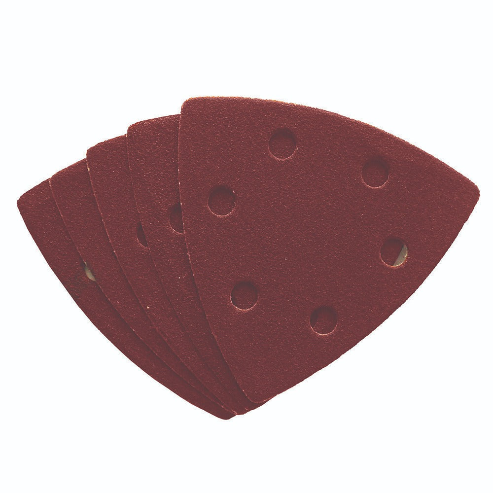 dekton 12 piece hook and loop assorted detail sanding pads  93x93mm