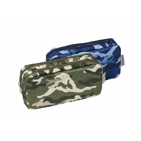 Army Double Pencil Case