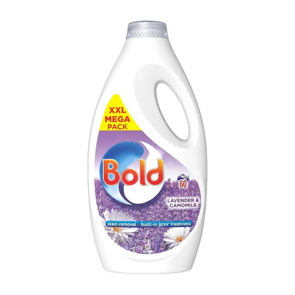 Bold 2in1 Liquid Laundry Detergent and Softener | Lavender & Camomile | 60 Washes