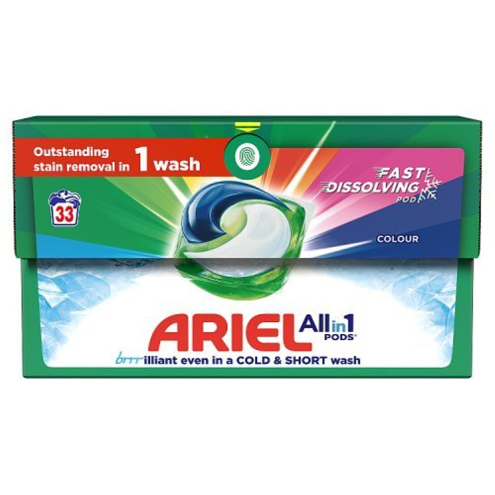 Ariel Colour All-in-1 Laundry Pods | 33 Washes