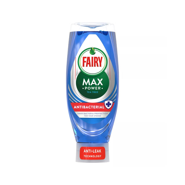 Fairy Max Power Anti-Bacterial Washing-Up Liquid | Tea Tree | 640ml