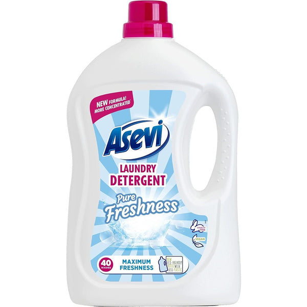 Asevi Laundry Detergent Pure Freshness | 44 Washes | 2.3L