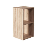 5 Five Natural Wood Effect 2 Panel Shelf | 68cm - Choice Stores