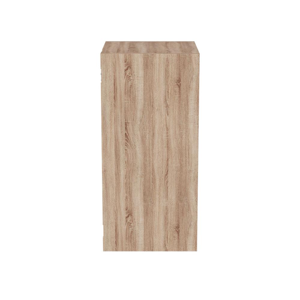 5 Five Natural Wood Effect 2 Panel Shelf | 68cm - Choice Stores