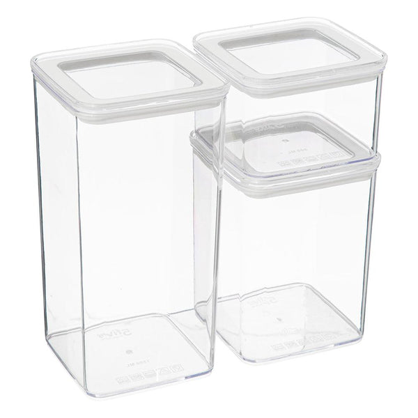 5 Five Set of 3 Storage Containers - Choice Stores