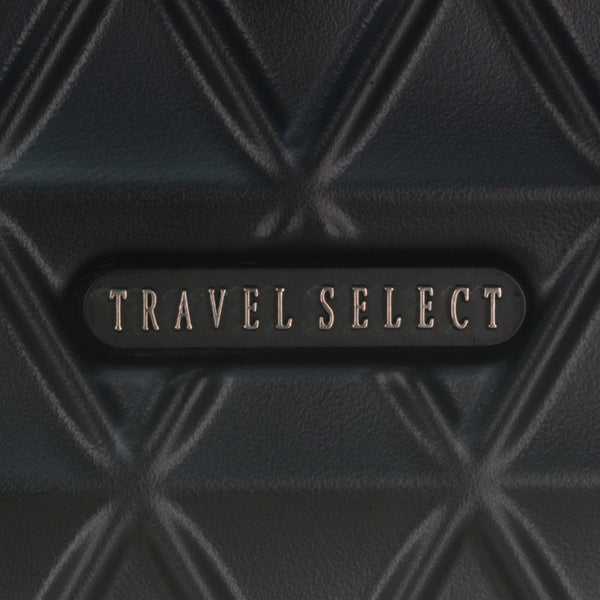 Travel Select Ashington Black Cabin Luggage 22in | USB Charger Port & Combination Lock