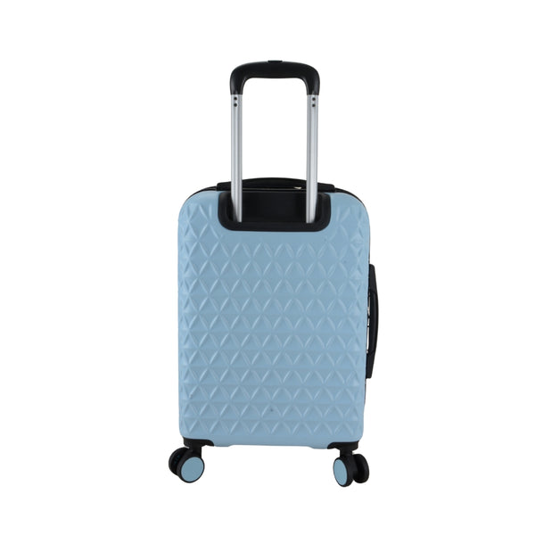 Travel Select Ashington Light Blue Cabin Luggage 22in | USB Charger Port & Combination Lock