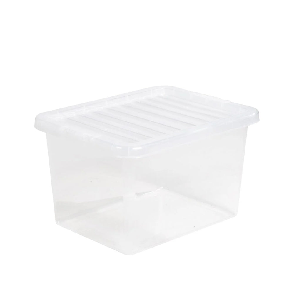 Crystal Storage Box & Clear Lid | 25L