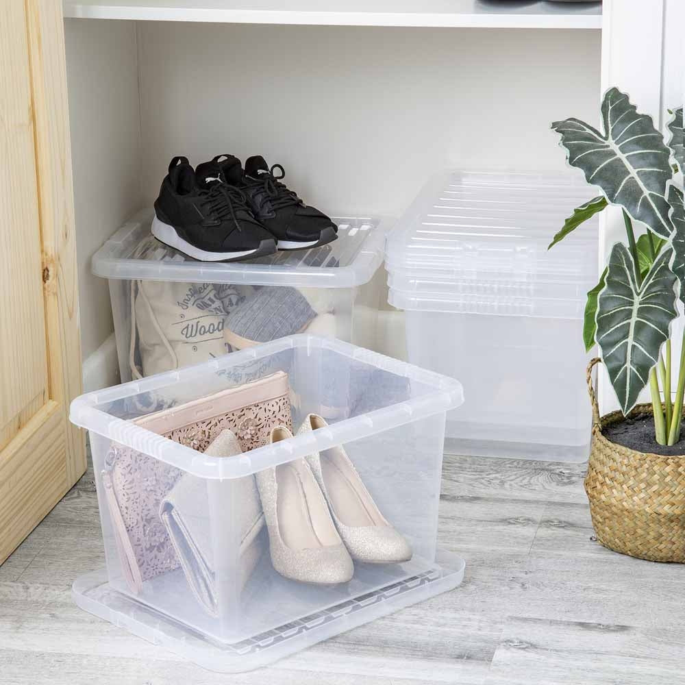 Crystal Storage Box & Clear Lid | 25L