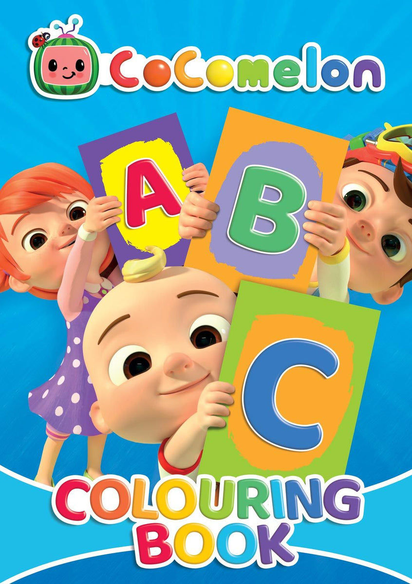 cocomelon abc colouring book  educational  interactive