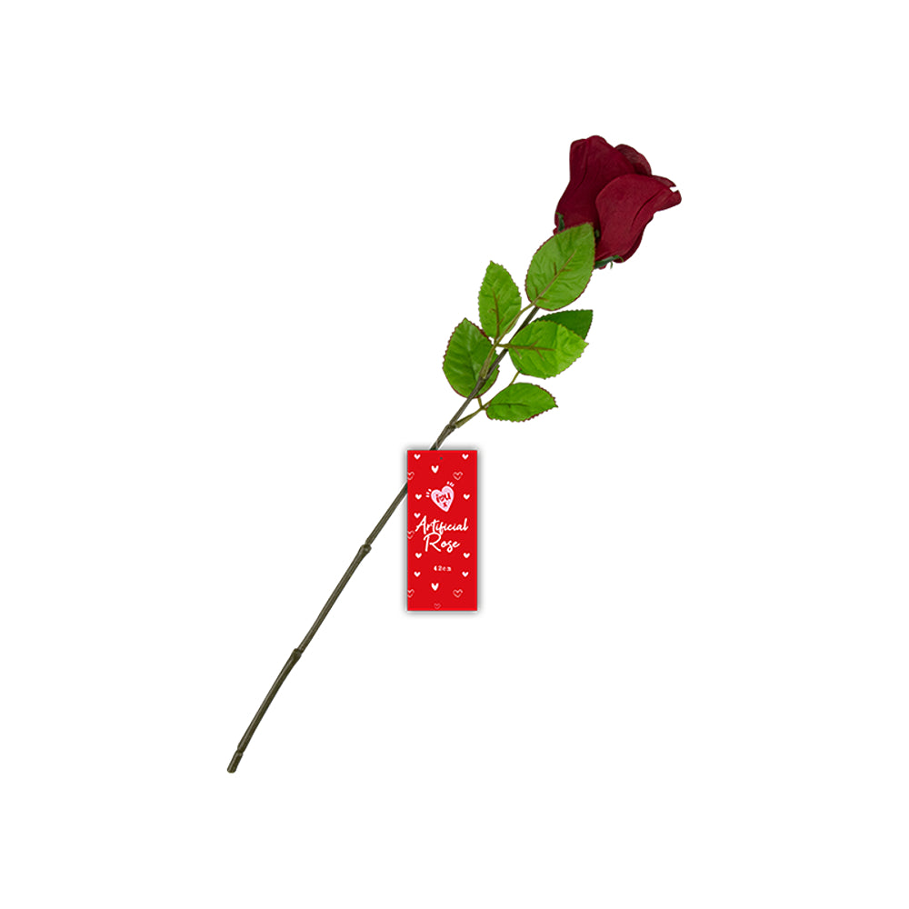 Valentine's Day Artificial Rose | 42cm