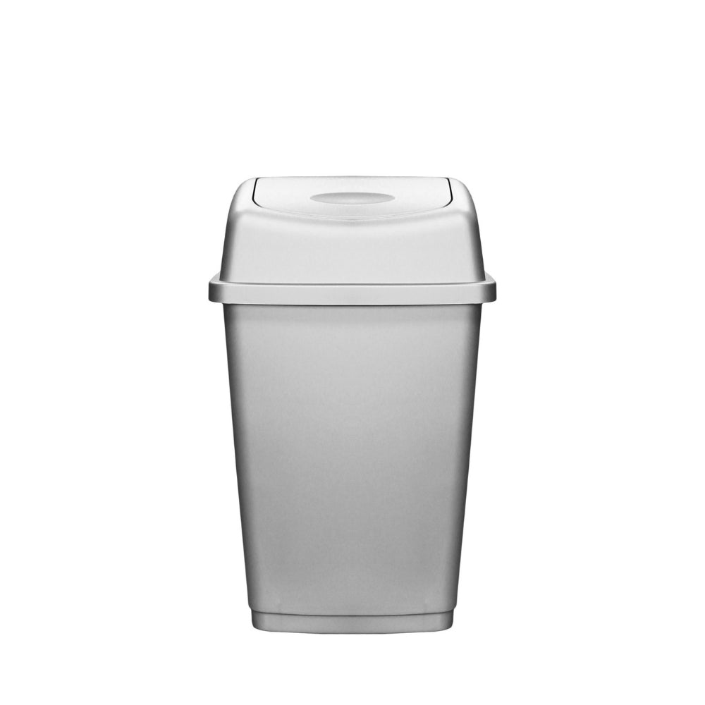 Signature Lift Top Grey Bin | 12L