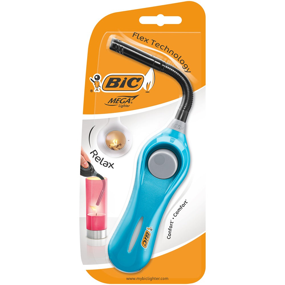 BIC Mega Lighter Flex | Ergonomic Design with Safety Features