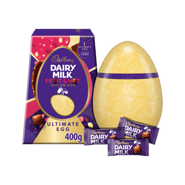 Cadbury Fruit N Nut Inclusion Easter Egg | 400g