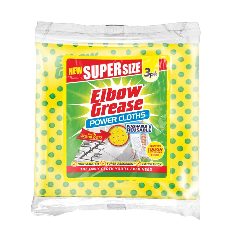 Elbow Grease Supersize Reusable Cloth | Pack of 3