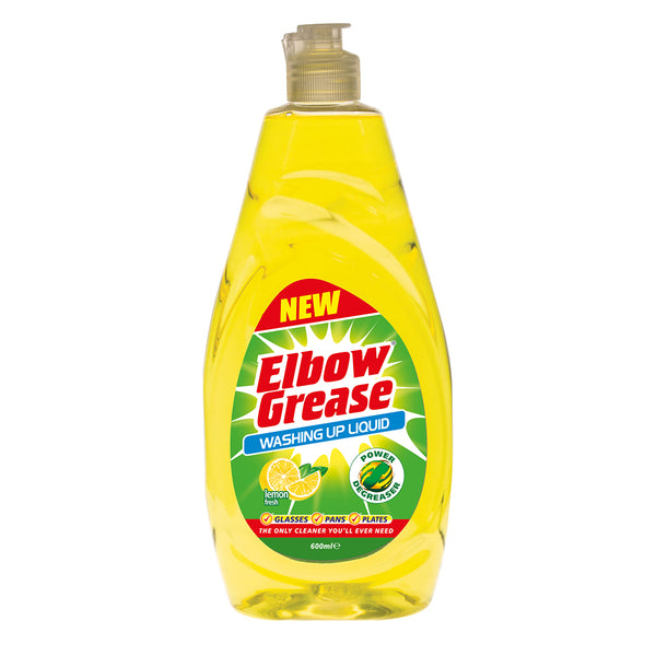 Elbow Grease Lemon Washing Up Liquid | 600ml