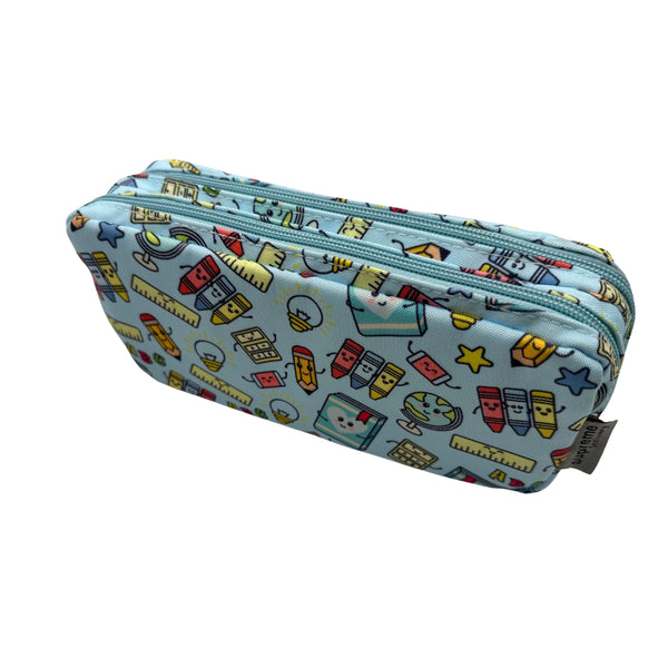 Double Pencil Case School Sky