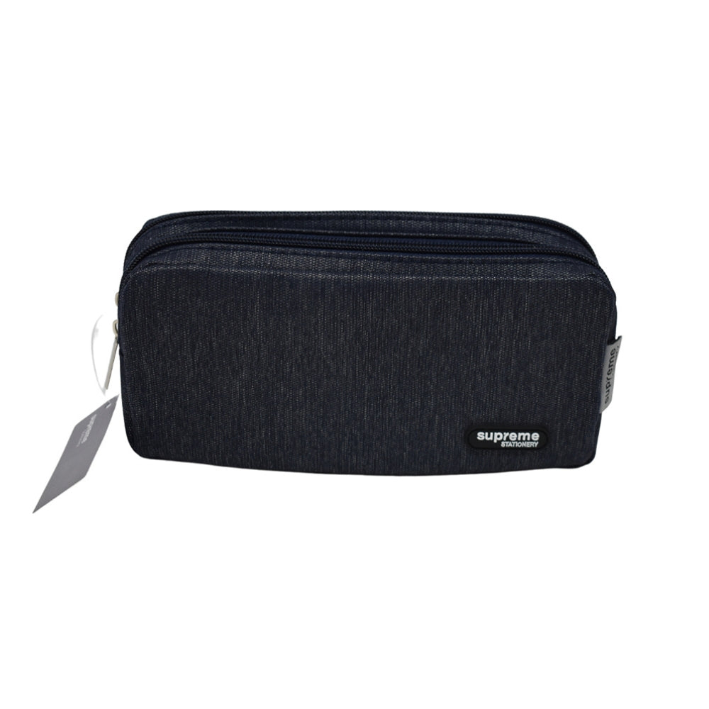 Double Pencil Case Dark