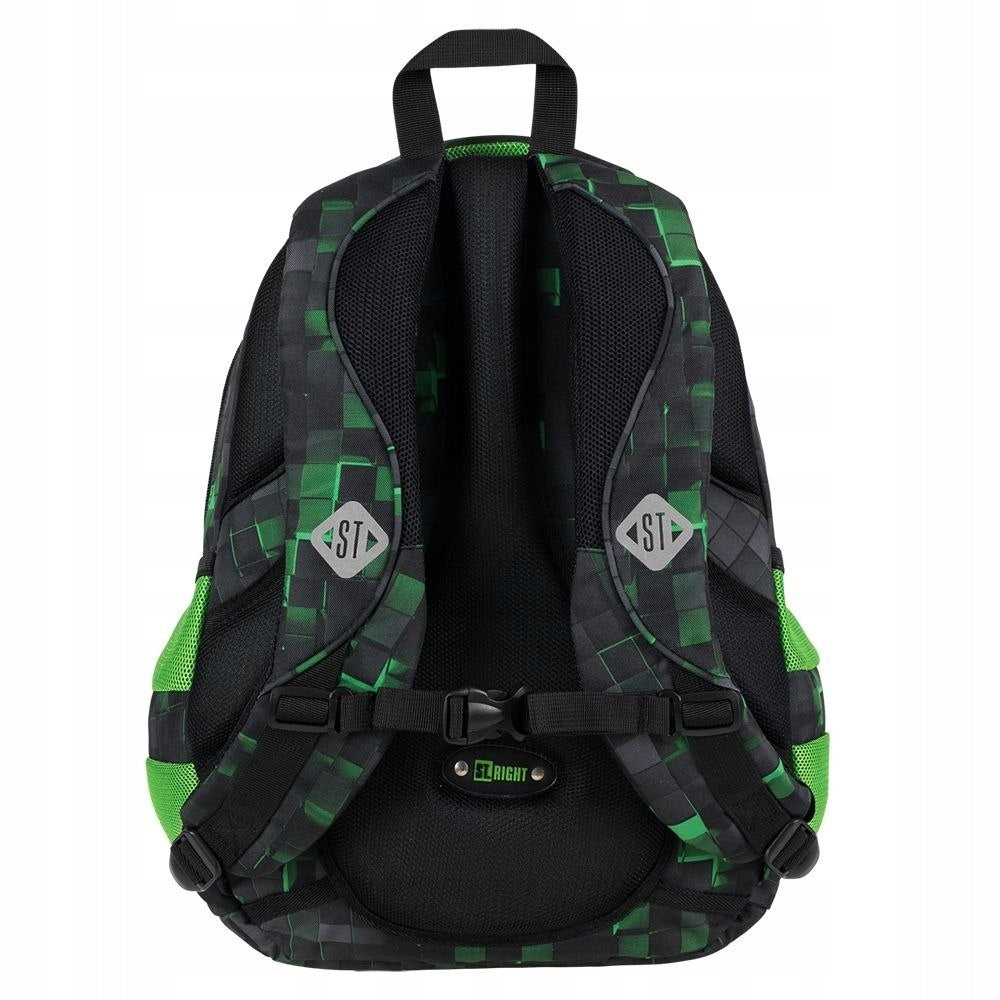 Gamer Pixel 17 Inch School Bag | Versatile & Spacious Backpack for Boys