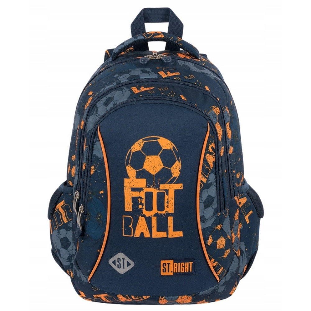 Football Themed 15 Inch School Bag for Boys