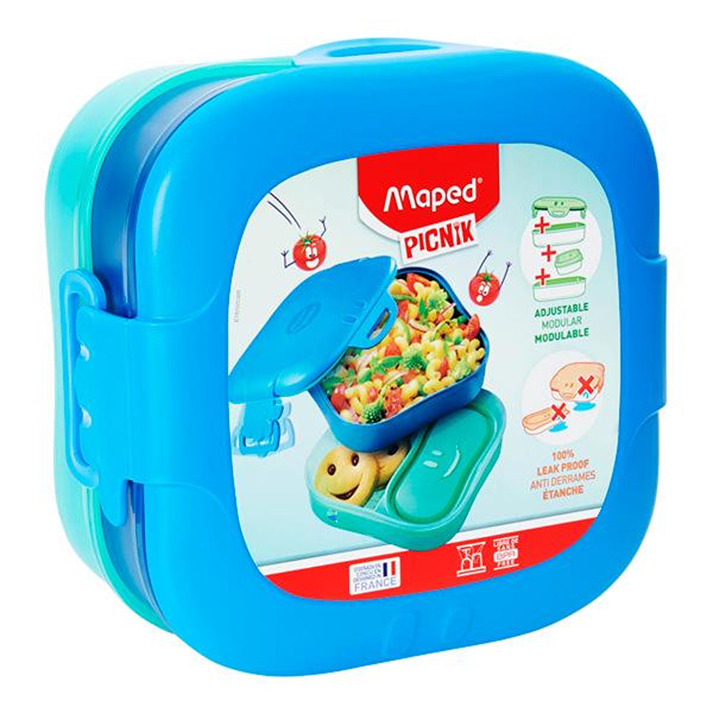 Maped Picnik Concept Kids Figurative Lunch Box - Blue