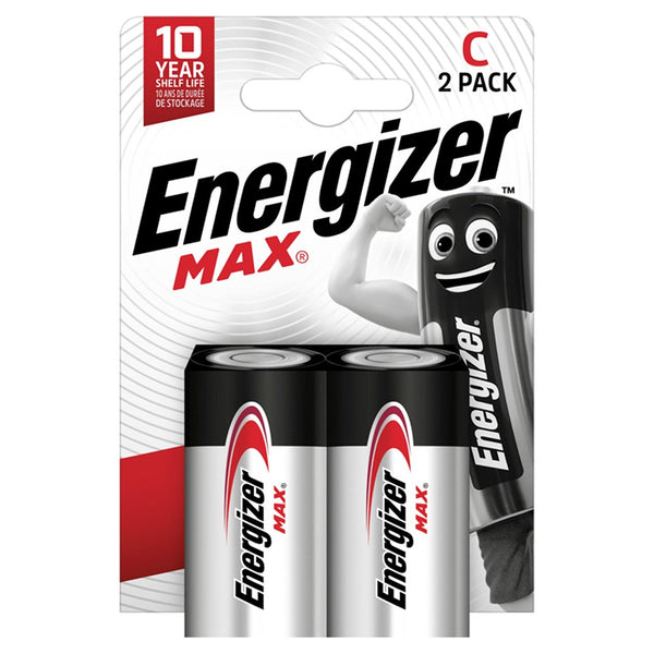 Energizer Max C Batteries | Pack of 2