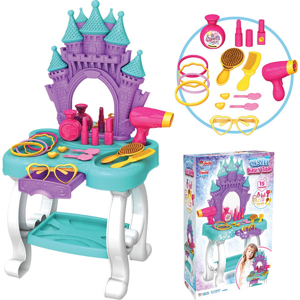 Castle Beauty Vanity Table | Interactive Fantasy Play Set for Girls