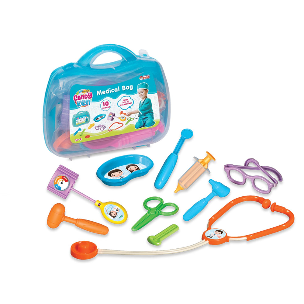 Candy Medical Carry Case | Interactive Doctor Role Play Kit for Kids