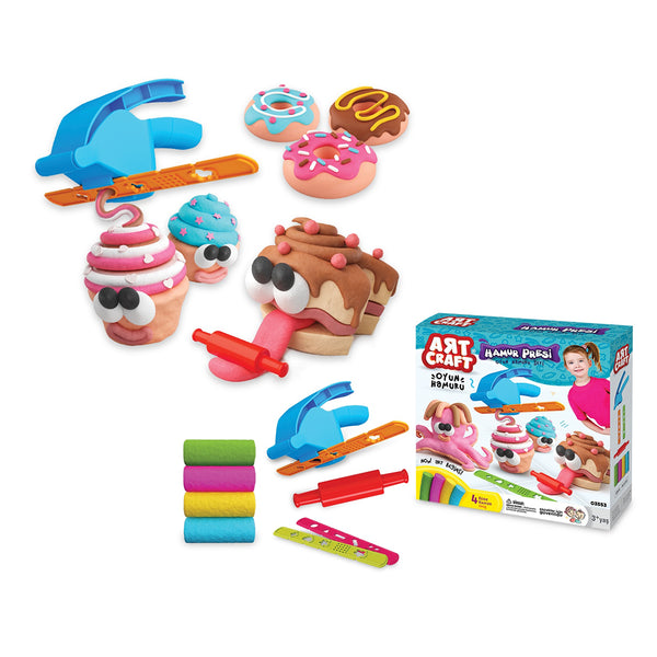 Art & Craft Dough Press Set | Creative Dough Moulding Kit for Kids