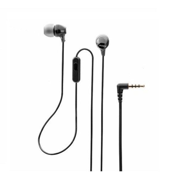 Sony White In-Ear Silicon Earbuds | Noise Isolation & Tangle-Free Cable