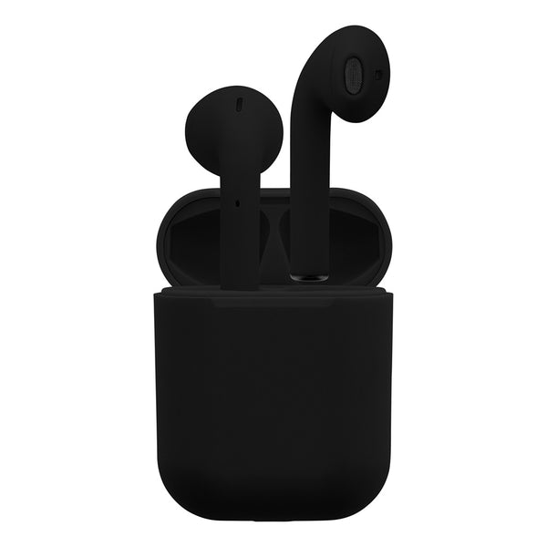 Matte Black True Wireless Earbuds | Touch Controls