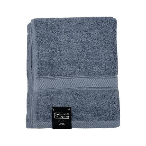 Classic Cotton Bath Sheet | 100% Cotton & Ultra Absorbent | Assorted Colours - Choice Stores