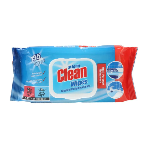 At Home Clean Multi Cleaning Wipes | 55s