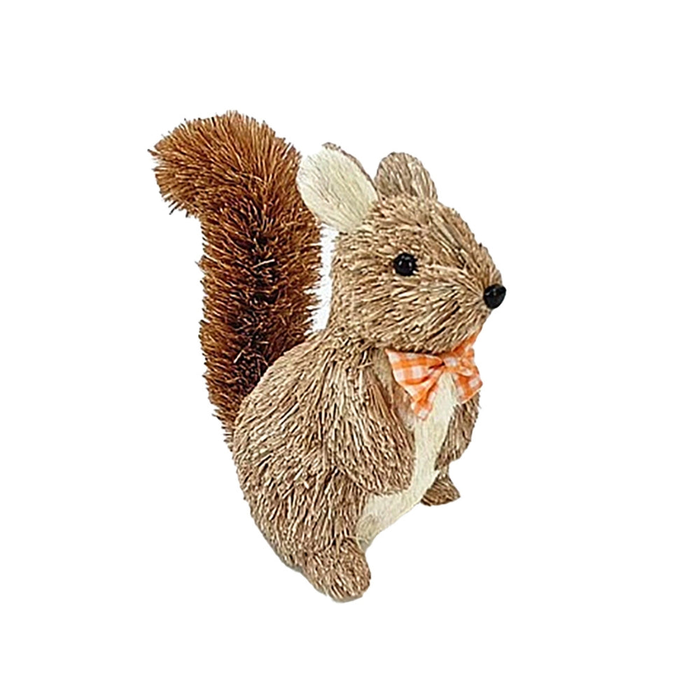 Squirrel Decoration with Bow Tie