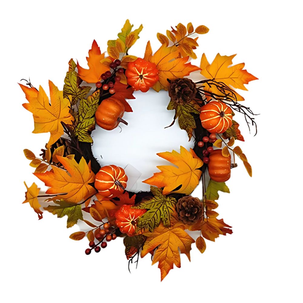 Autumn Leaves Wreath | Height  51cm