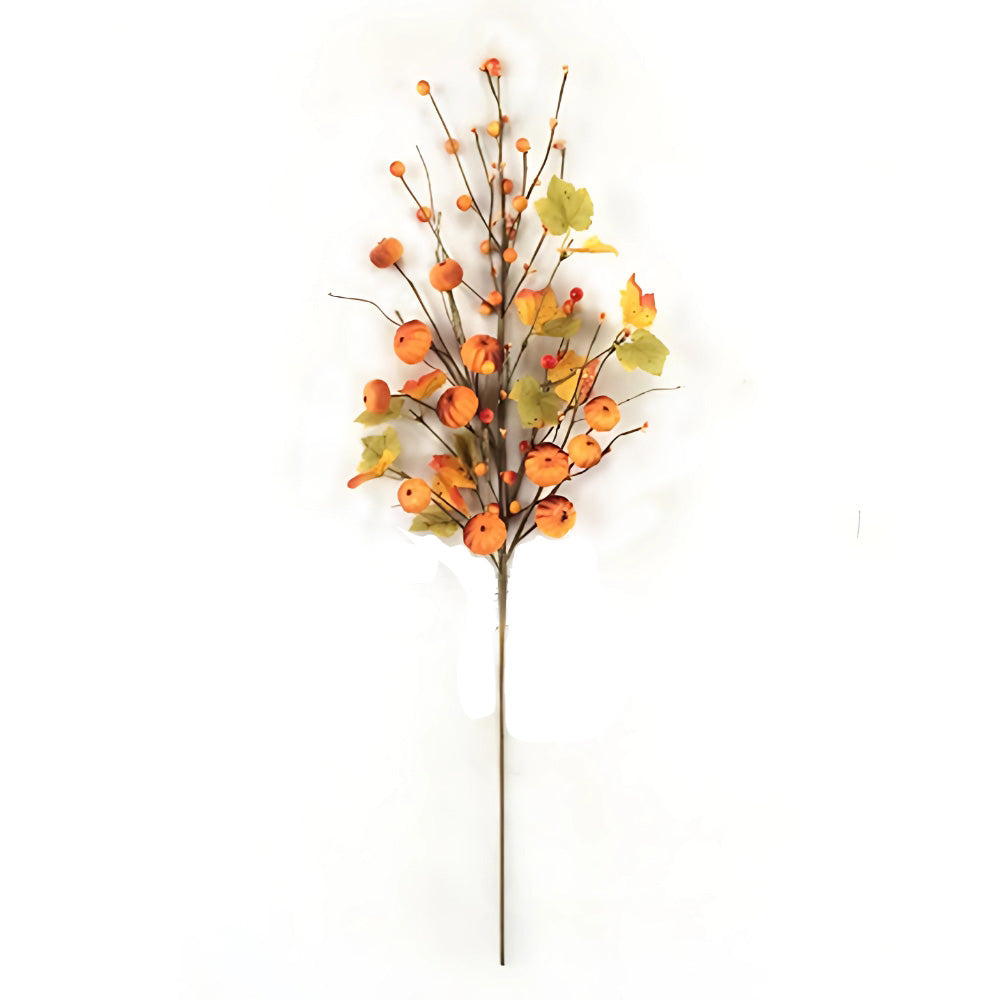 Autumn Leaves & Pumpkins Spray | Height 81cm