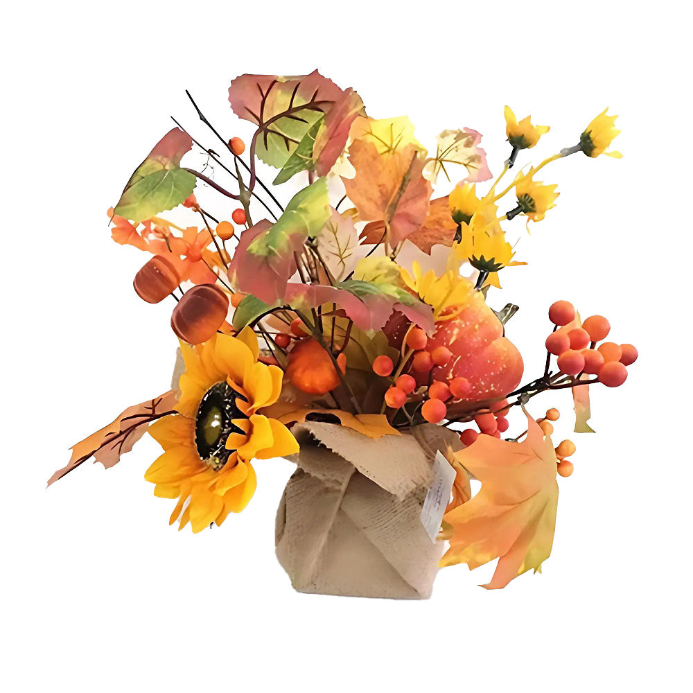 Autumn Sunflowers Arrangement | Height 30cm