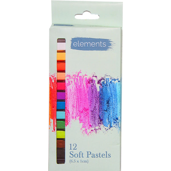 Elements Vibrant Soft Pastel Set | Pack of 12