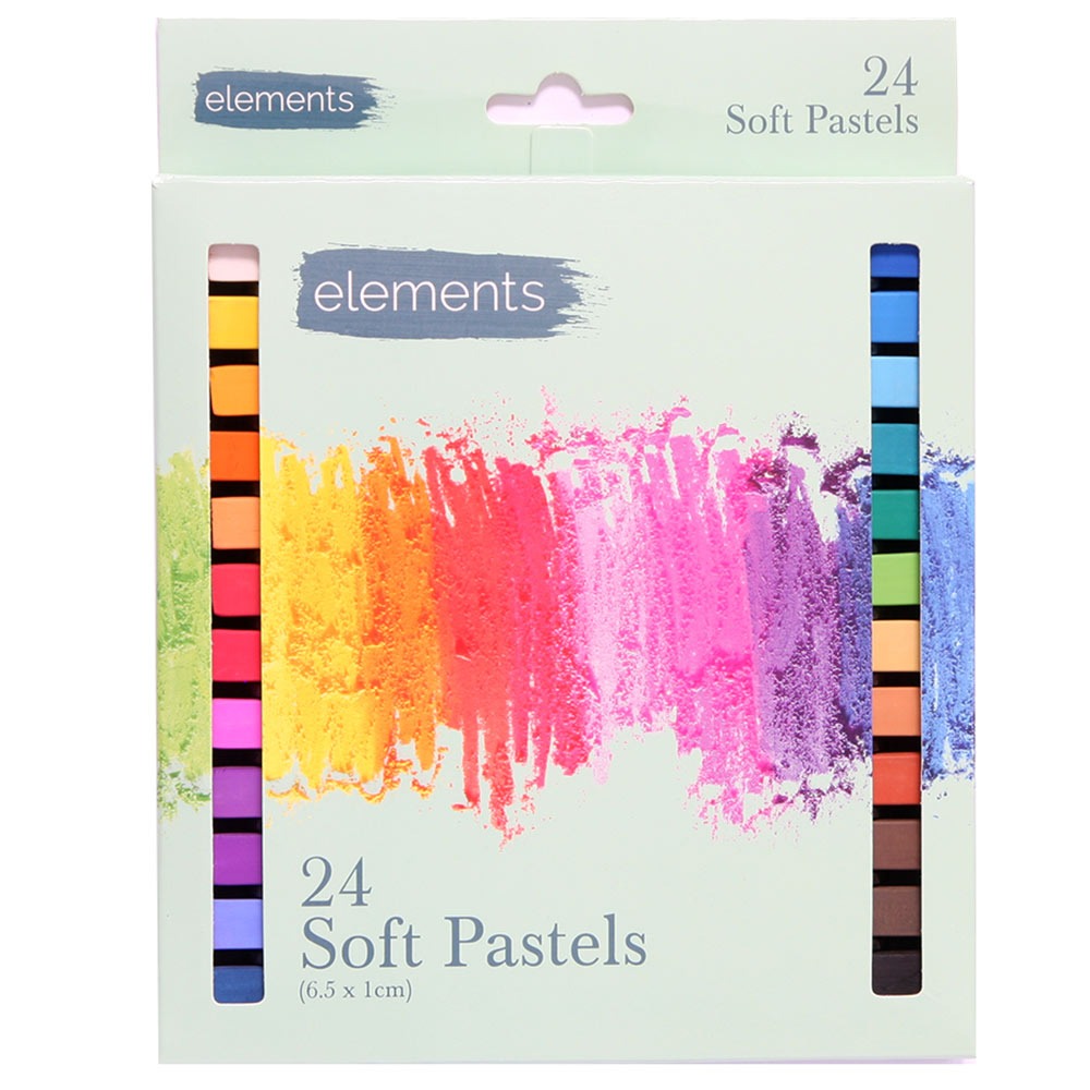 Elements Soft Pastel Set | 24 Diverse Hues