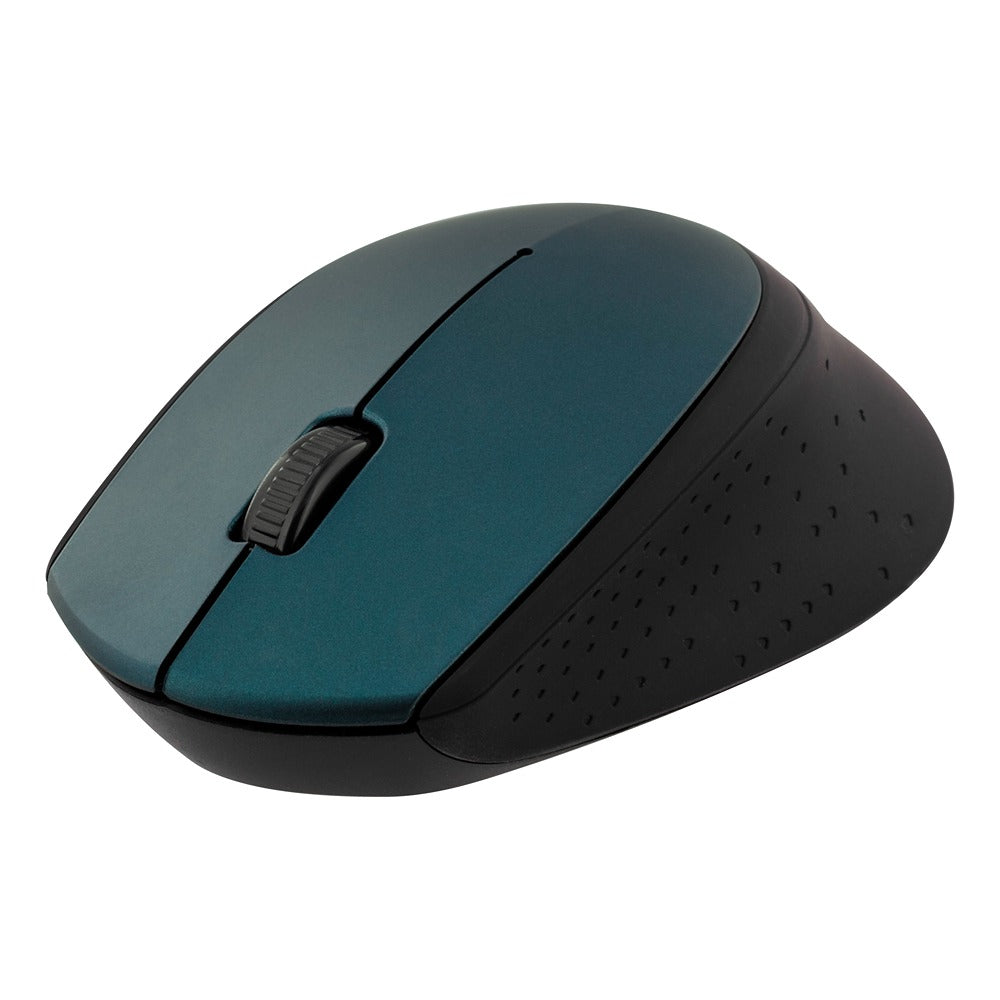 Deltaco Wireless Optical Mouse | Ergonomic Green Matte Finish