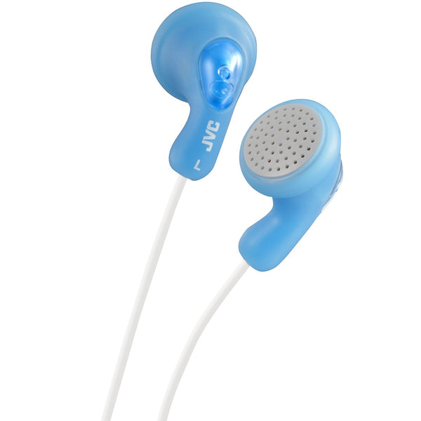 JVC Peppermint Blue Gumy In-Ear Earphones | 3.5mm Jack