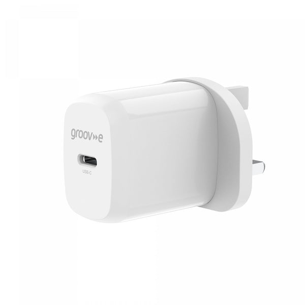 Groov-e USB-C Wall Charger | 20W Fast Charging