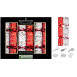 Harvey & Mason Mini Floral Wreath Christmas Crackers | Pack of 6