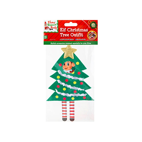 Elves Behavin Badly Elf Christmas Tree Outfit